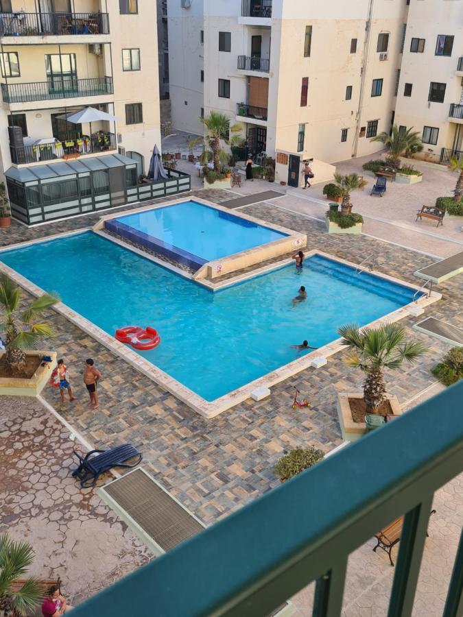 Beautiful Central Apartment With Pool St. Paul's Bay Exterior foto